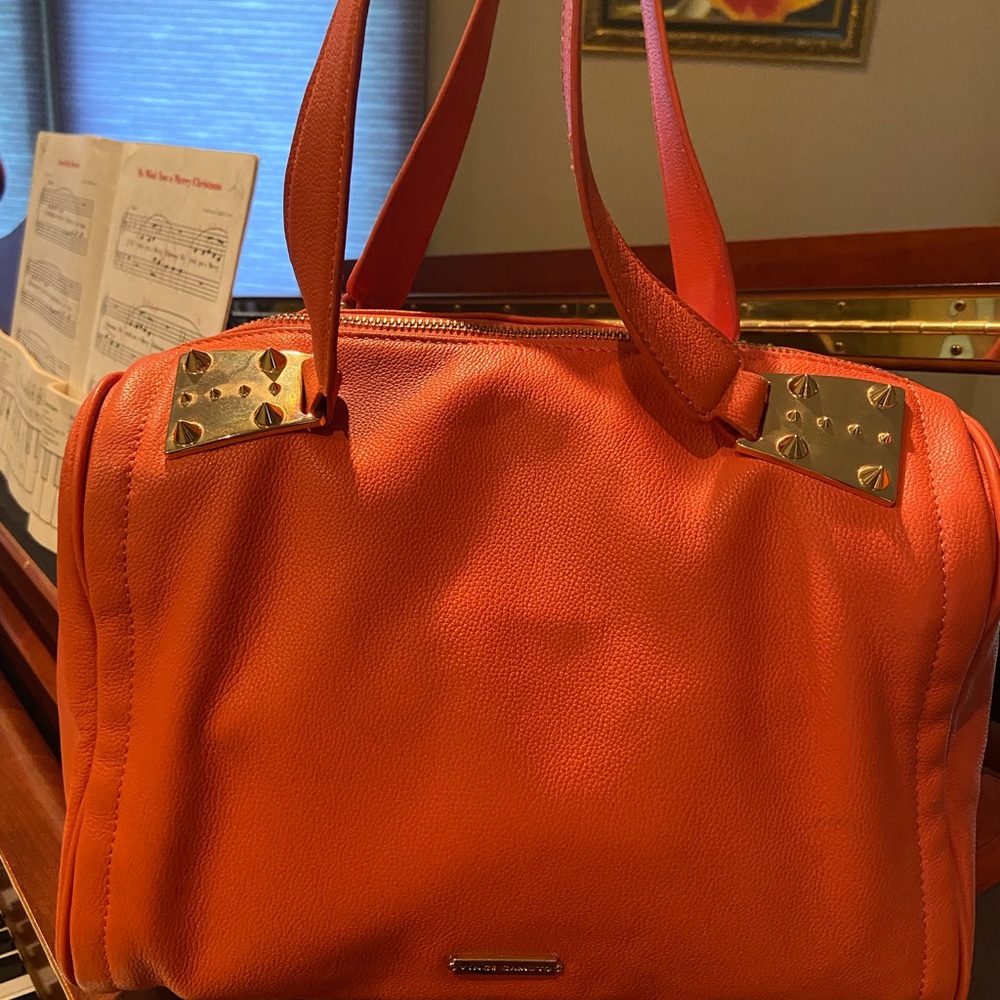 Vince Camuto Bag Orange Handbag Purse